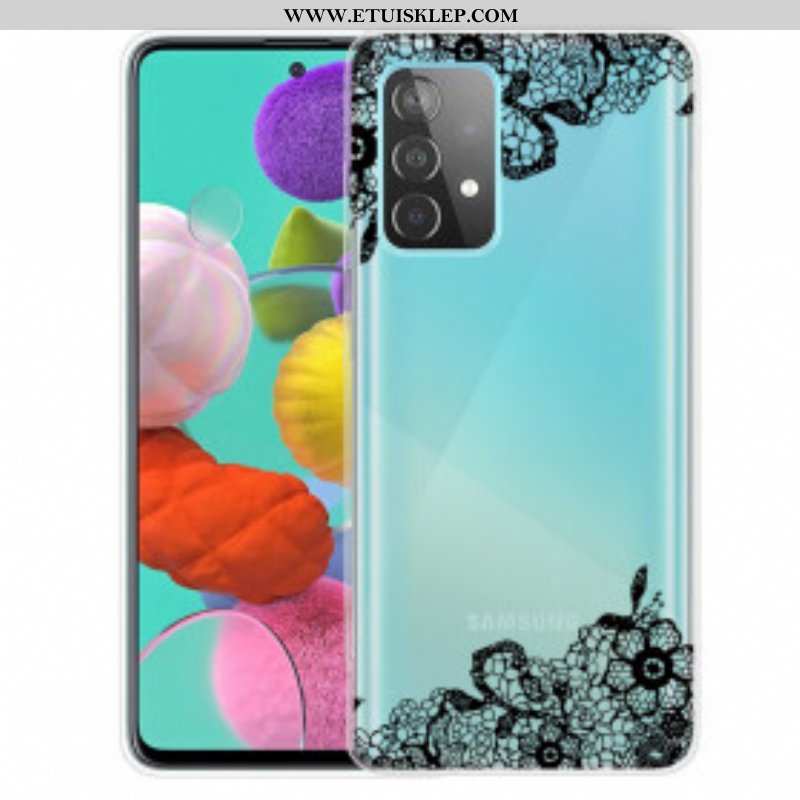 Etui do Samsung Galaxy A52 4G / A52 5G / A52s 5G Delikatna Koronka